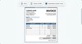 Electrician Invoice Template (Editable & Printable)